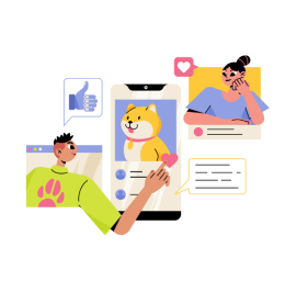 الدردشات ومواقع التواصل الاجتماعي